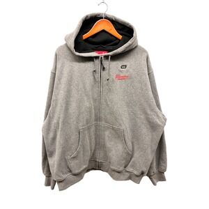 Milwaukee M12 Heated Gear Full Zip Hoodie Men's 2XL Gray Workwear
